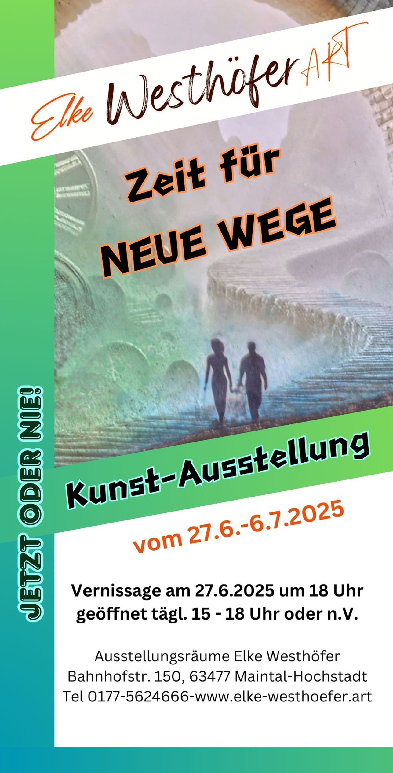 Flyer Zeit für neue Wege VS - 1