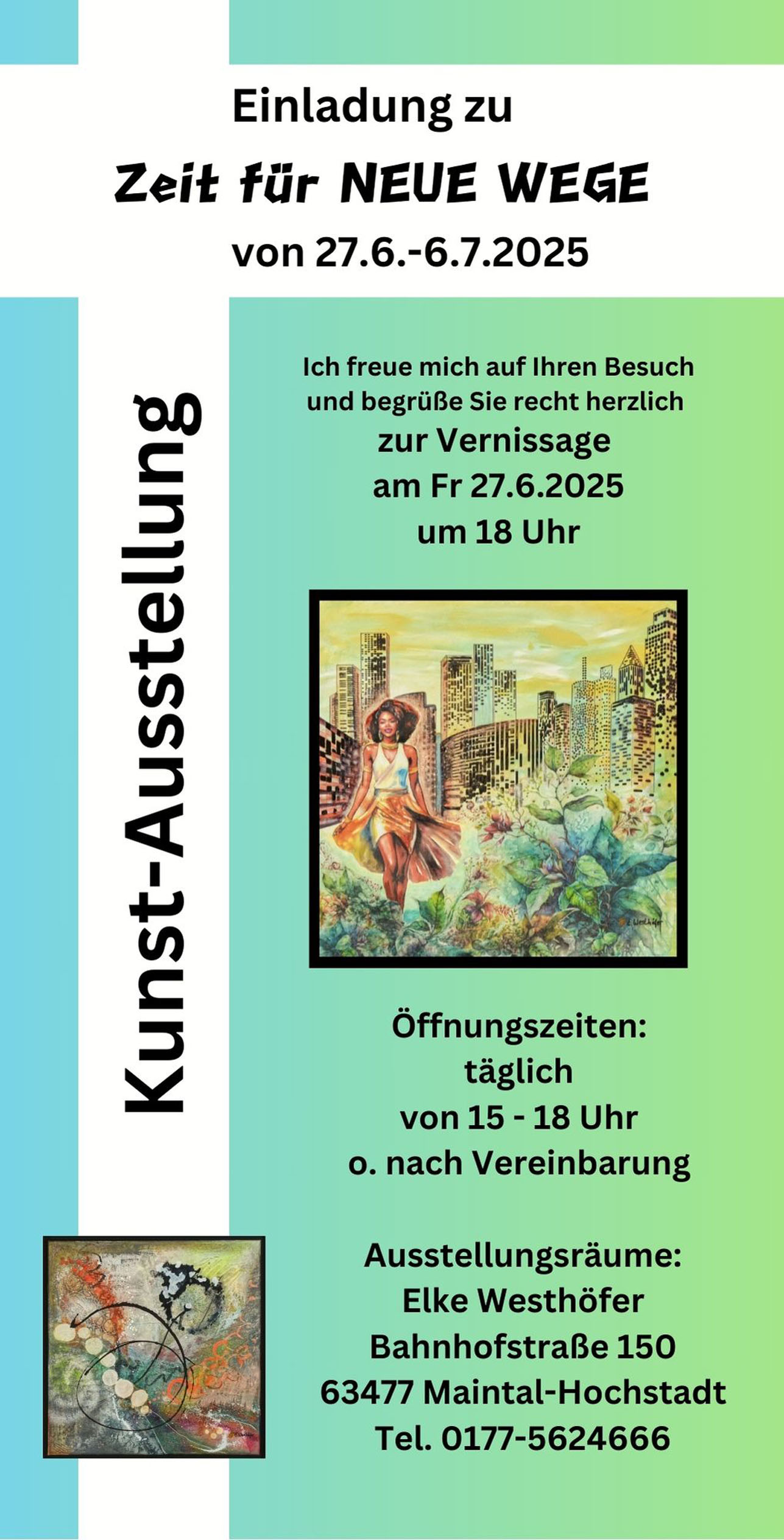 Flyer Zeit für neue Weges RS - 1